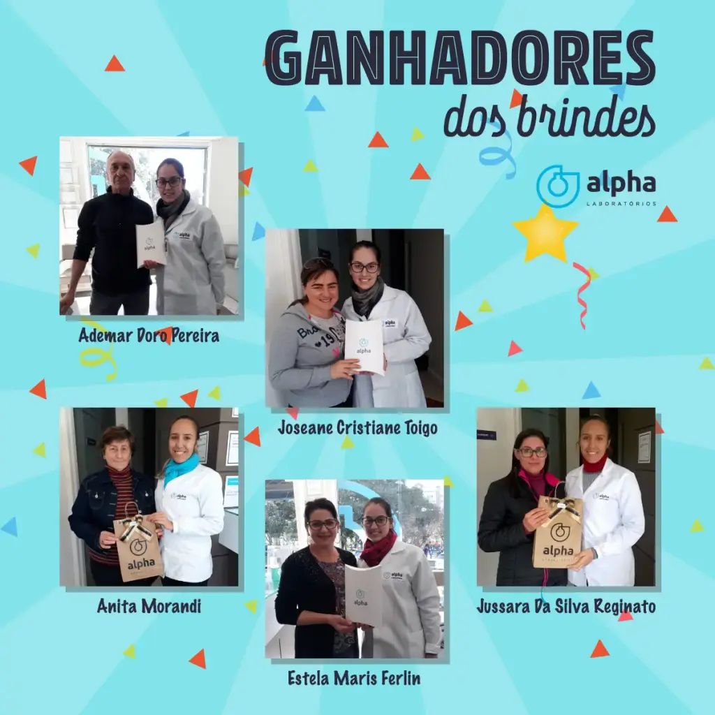 Sorteados da semana!