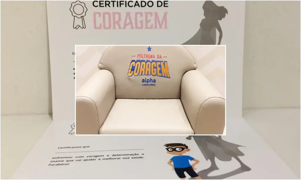 Certificado de coragem!