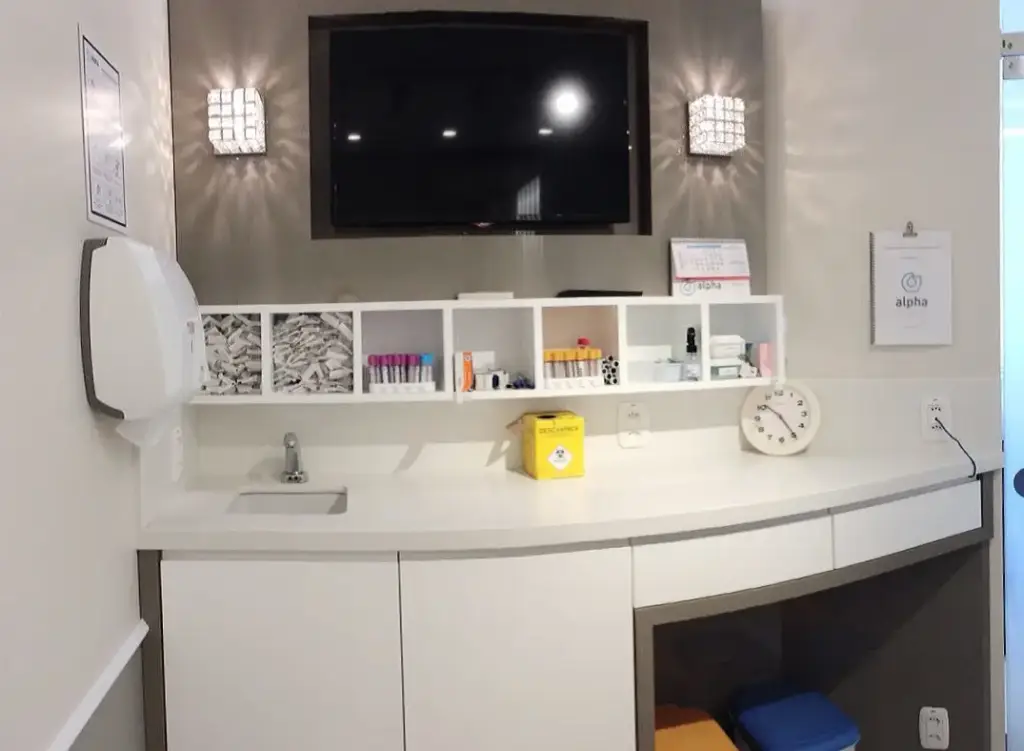 Salas de coleta do Alpha laboratório são remodeladas!