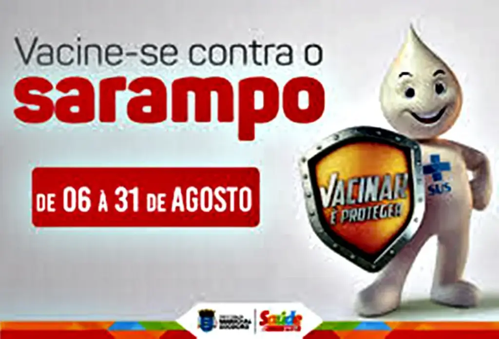 Vacinação contra o sarampo!