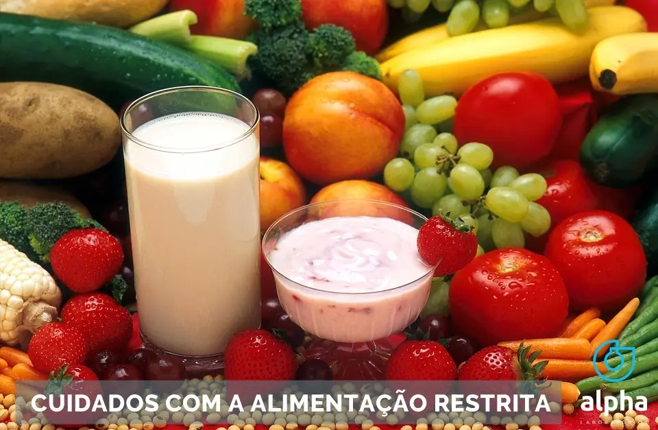 CUIDADOS DA ALIMENTAÇÃO RESTRITA