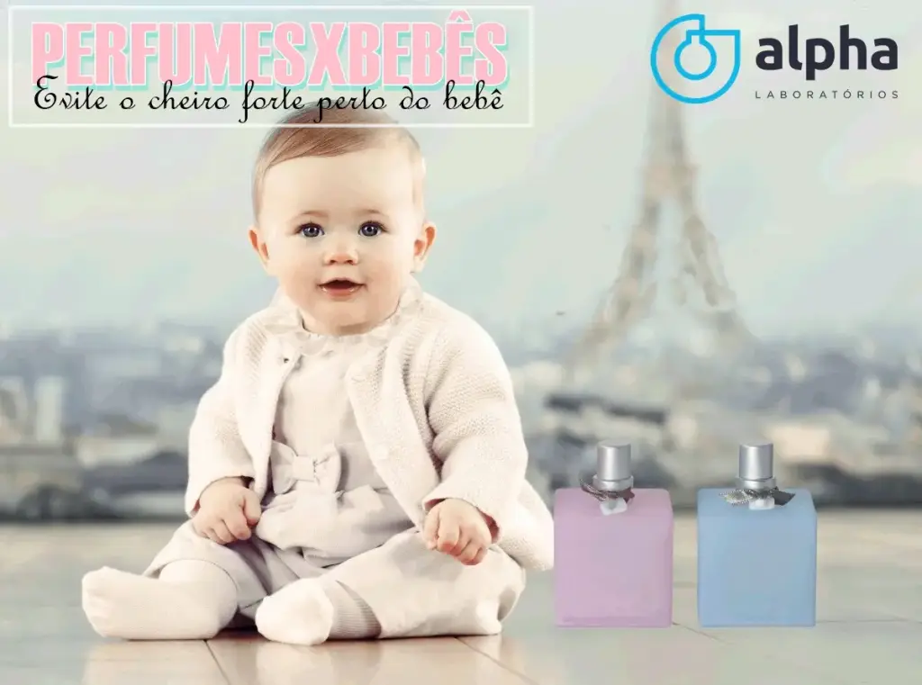 Cuidados dos perfumes com o seu bebê