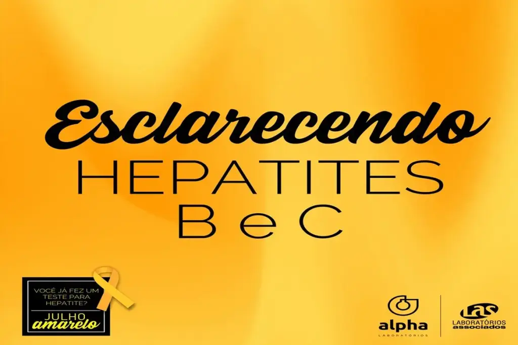 JULHO DE CONSCIENTIZAÇÃO DAS HEPATITES VIRAIS