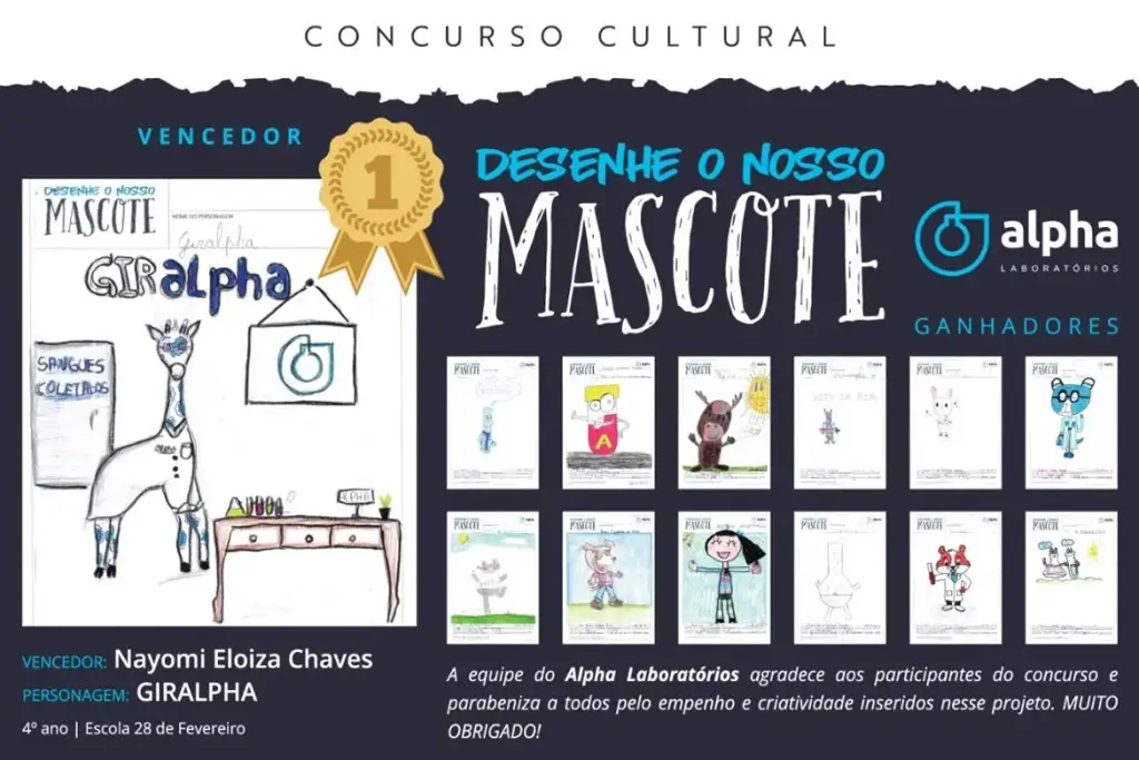GIRALPHA: O MASCOTE