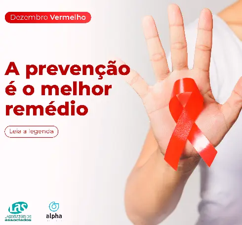 Dezembro Vermelho é o mês de conscientização sobre a AIDS
